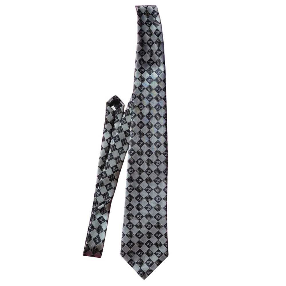 London 400 Cambridge Apparel Washington State University Cougars WSU Necktie Vtg